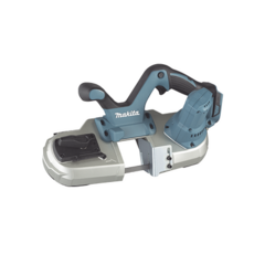 MAKITA Sierra de Banda 64x64mm inalámbrica de 18v, incluye 2 baterias Li-Ion 5.0 A.h y Cargador DPB182RTE