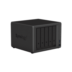 SYNOLOGY Servidor NAS de 5 Bahías (Expandible a 15 Bahías) / Hasta 270 TB / 8 GB RAM / Servicio Nube Gratis (P2P) / Administración Remota y Respaldo Programado DS1522PLUS