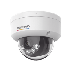 HIKVISION Bala IP 2 Megapixel / ACUSENSE Lite (Detección de Movimiento en Humanos y Vehículos) / Lente 2.8 mm / Luz Blanca 30 mts / Imagen a Color 24/7 / Exterior IP67 / WDR 120 dB / PoE / ONVIF DS-2CD1127G2H-LIUF