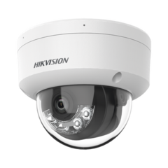 HIKVISION Domo IP 8 Megapixel (4K) / Lente 2.8 mm / Dual Light (30 mts IR + 20 mts Luz Blanca) / Micrófono Integrado / IK08 / ACUSENSE Lite / Exterior IP67 / H.265 / PoE / ONVIF DS-2CD1183G2-LIU