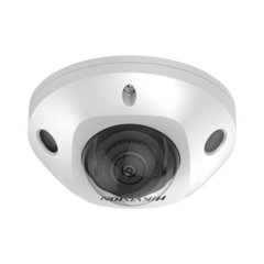 HIKVISION Mini Domo IP 6 Megapixel / Lente 2.8 mm / Micrófono Integrado / 30 mts IR EXIR / Exterior IP67 / IK08 / WDR 120 dB / PoE / Videoanaliticos (Filtro de Falsas Alarmas) / Entrada y Salida de Audio y Alarma / MicroSD DS-2CD2563G2-I(S)