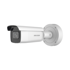 HIKVISION Bala IP 4 Megapixel / Lente Mot. 7 a 35 mm / 80 mts IR EXIR / Exterior IP67 / IK10 / WDR 120 dB / PoE + / AcuSense / Videoanaliticos Integrados / MicroSD DS-2CD3646G2T-IZS/7(H)