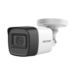 HIKVISION Bala TURBOHD 5 Megapixel / Lente 2.8 mm / Audio por Coaxitron / 30 mts IR EXIR / Exterior IP67 / 4 Tecnologías / dWDR MOD: DS-2CE16H0T-ITFS