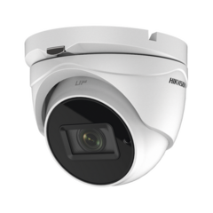 HIKVISION Eyeball TURBOHD 4K (8 Megapixel) / Lente Mot. 2.7 a 13.5 mm / IR EXIR 60 mts / Exterior IP67 / dWDR / TVI-AHD-CVI-CVBS / 9 a 15 Vcc MOD: DS-2CE79U1T-IT3ZF