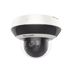 HIKVISION Mini Domo PTZ IP 2 Megapixel / 4X Zoom / H.265+ / 20 mts IR EXIR / WDR / PoE / IK10 / Exterior IP66 / Ultra Baja Iluminación / Micrófono Integrado / PoE / microSD MOD: DS-2DE2A204IW-DE3(C0)(S6)(C)