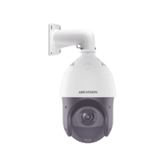 HIKVISION Domo PTZ IP 2 Megapixel / 25X Zoom / 100 mts IR / IP66 / ACUSENSE / DARKFIGHTER / WDR 120 dB / Entrada y Salida de Audio y Alarmas / HLC / EIS / PoE+ / MicroSD MOD: DS-2DE4225IW-DE(T5)