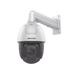 HIKVISION Domo PTZ IP 4 Megapixel / 25X Zoom / 150 mts IR / DARKFIGHTER / Exterior IP66 / WDR 120 dB / PoE+ / Entrada y Salida de Audio y Alarmas / MicroSD DS-2DE5425IW-AE(T5)