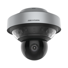 HIKVISION Domo PanoVu series / Vista Panorámica 180° / 4 Lentes de 4 Megapixel + PTZ 4 Megapixel de 40X Zoom / Posicionamiento 3D / IP66 / IK10 / WDR 120 dB / microSD MOD: DS-2DP1618ZIXS-DE/440(F0)(P4)