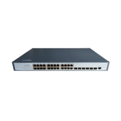 HIKVISION Switch Gigabit / Administrable Capa 3 / 24 puertos 10/100/1000 Mbps / 8 puertos SFP+ 10 G de Uplink. MOD: DS-3E3730