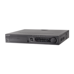 HIKVISION DVR 16 Canales TurboHD + 16 Canales IP/ 8 Megapixel/ 4 Bahías de Disco Duro / 4 Canales de Audio / Videoanalisis / 16 Entradas de Alarma / Arreglo RAID / Soporta POS DS-7316HUHI-K4