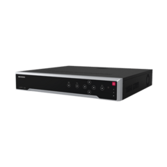 HIKVISION NVR 12 Megapixel (4K) / 16 canales IP / 16 Puertos PoE / Soporta Cámaras con AcuSense / 4 Bahías de Disco Duro / Switch PoE / HDMI en 4K MOD: DS-7716NI-K4/16P(D)
