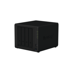 SYNOLOGY Servidor NAS de escritorio con 4 bahías / Expandible a 9 bahías / Hasta 108 TB / Soporta Hasta 40 Cámaras MOD: DS918PLUS