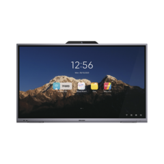 HIKVISION Pantalla Interactiva Touch de 65" Android 8.0 / Cámara Web 8 MP / Resolución 4K / Bocinas Integradas / Entradas HDMI y VGA / Incluye 2 Lápices para Escribir MOD: DS-D5B65RB/B