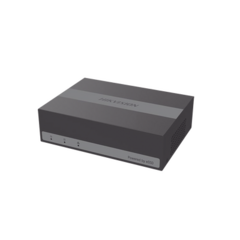 HIKVISION DVR 2 Megapixel (1080p) Lite / 4 Canales TURBOHD + 1 Canal IP / Disco duro eSSD Incluido (480 GB) / H.265+ / ACUSENSE Lite / Diseño Ultra Compacto / Extra Silencioso DS-E04HGHI-D