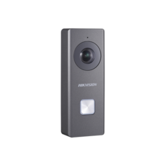 HIKVISION Videoportero WIFI 1080p / Compatible con Hik-Connect para Monitoreo a Través de APP / Protección IP54 / 5 mts IR / Visión 180º MOD: DS-KB6003-WIP