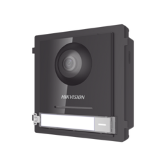HIKVISION Frente de calle IP 2 Megapixel para Videoportero Modular / PoE / Angulo 180° / Ultra Baja Iluminación / Exterior IP65 / WDR 120 dB MOD: DS-KD8003-IME1(B) - buy online