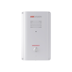 HIKVISION Panel de Alarma de Pánico / Micrófono Integrado / Exterior IP65 / Protección IK09 MOD: DS-PEA101-V1-PS