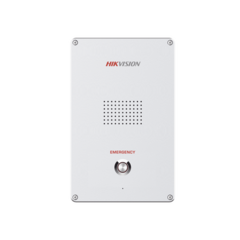 HIKVISION Panel de Alarma de Pánico / Micrófono Integrado / Protección IK08 MOD: DS-PEA102S