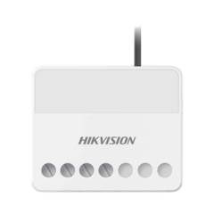 HIKVISION (AX PRO) Interruptor Inalámbrico / 1 Salida de Relevador de 100 a 240 VCA (Max. 13A) MOD: DS-PM1-O1H-WB