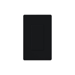 LUTRON ELECTRONICS Placa ciega color negro. MOD: DVBIBL