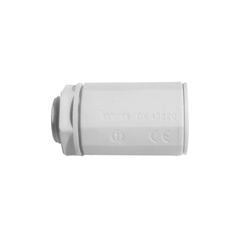 GEWISS Conector de tubería rígida a caja (Racor), PVC Auto-extinguible, de 16 mm MOD: DX-43-216