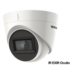 EPCOM PROFESSIONAL Eyeball 4K (8 Megapixeles) TURBOHD / Gran Angular / Lente 2.8 mm / Potente IR EXIR 60 mts / Exterior IP67. MOD: E4K-TURBO-X