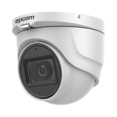 EPCOM PROFESSIONAL AUDIO POR COAXITRON / Turret TURBOHD 5 Megapixel / Angulo de vision 85.5° / Lente 2.8 mm / 30 mts IR EXIR / Exterior IP67 / 4 Tecnologías / dWDR MOD: E50-TURBO-G2/A