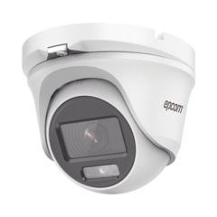 EPCOM PROFESSIONAL Eyeball TURBOHD 2 Megapíxel (1080p) / Microfono Integrado / Imagen a color 24/7 / Lente 2.8 mm / METAL / Luz Blanca 20 mts / Exterior IP66 / TVI-AHD-CVI-CVBS / dWDR MOD: E8-TURBO-C/A