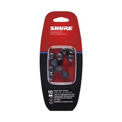 EABKF1-10S Shure - Esponjas flexibles negras para audifonos - Compatible con modelos Shure