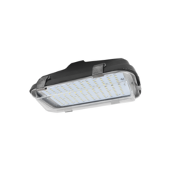 Syscom Luminaria LED para alumbrado publico de 45 watts de 12/24 Vcc incluye tempocontrolador, 5040 Lm MOD: EASYLED45