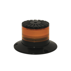 ECCO Baliza LED compacta discreta, domo ambar, color ambar MOD: EB7265-A