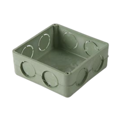 CRESCO Caja cuadrada de 1/2 para instalaciones con tuberia PVC Conduit pesado MOD: EC13C