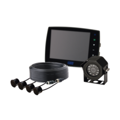 ECCO Sistema alámbrico de cámara y monitor de 5.6” con sensores de reversa MOD: EC5604-SK