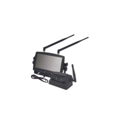 ECCO Sistema inalámbrico de reversa con cámara infrarroja , imán y monitor de 7" táctil MOD: EC7010-WK