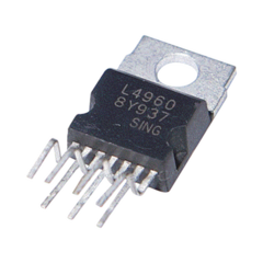 SYSCOM PARTS Regulador de voltaje de conmutación 5.1 to 40V 2.5 Amp, L4960 MOD: ECG7107