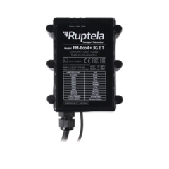RUPTELA Localizador vehicular 3G / Antena Satelital Externa / Contra agua y polvo IP67 / RFID / Apagado de motor a distancia / Anti Jammer MOD: ECO4PLUS3GET