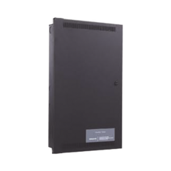 HONEYWELL FARENHYT SERIES Amplificador Dual De 50/100 Watts Con Capacidad De Respaldo, Gabinete Negro MOD: ECS-DUAL50WB