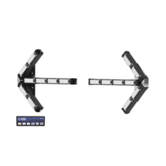 ECCO Flechas separadas directoras de tráfico LED de 28 Pulgadas en color ámbar. MOD: ED3307-SA