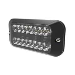 ECCO Luz Auxiliar Serie EDX3789, 8 LEDs Ultra Brillantes, color ámbar claro. ED3789-AC
