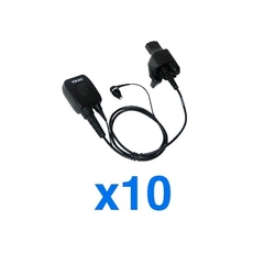 TEAC Kit de 10 micrófonos audífonos para Motorola HT1000/XTS1500/XTS200/XTS300/XTS5000/MTX838 MOD: EM200MH2KIT