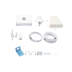 EPCOM Kit Amplificador de Señal Celular 5G, 4G, 3G, VoLTE y Voz convencional. Funciona con Todos los Operadores. Soporta Múltiples Dispositivos y Tecnologías. Hasta 1200 metros cuadrados de Cobertura MOD: EP20M-5B-FK