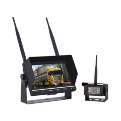 EPCOM Sistema Profesional Inalámbrico para Montacargas y Vehículos con Cámara Infrarroja y Monitor de 7" EP745J