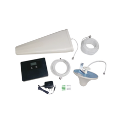 EPCOM Kit de Amplificador de Señal Celular | Doble Banda | Mejora las Llamadas y los Datos 4G LTE y 3G | 70 dB de Ganancia Máxima para cubrir áreas de hasta 500 metros cuadrados. (descontinuado) MOD: EP-817-70-20