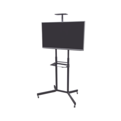 EPCOM Soporte de Pantalla con Ruedas / Compatible con Monitores dee 32 "a 65" / Base para Colocar Accesorios Adicionales / Vesa 600 x 400 EPB016EC