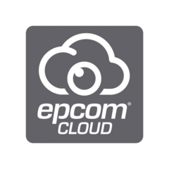 EPCOM Suscripción Anual Epcom Cloud / Grabación en la nube para 1 canal de video a 8MP con 14 días de retención / Grabación continua MOD: EPCLOUD14A8MPC