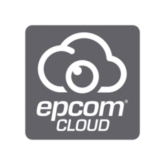 EPCOM Suscripción Anual Epcom Cloud / Grabación en la nube para 1 canal de video a 8MP con 90 días de retención / Grabación continua MOD: EPCLOUD90A8MPC