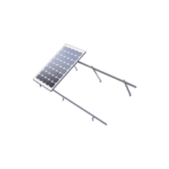 EPCOM POWERLINE Montaje para Panel Solar, Riel "7" de 4200mm para Módulos con Espesor de 40mm, Velocidad de Viento Máx. 151km/h EPL-AM01-1X4LC
