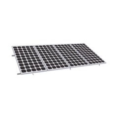 EPCOM POWERLINE Montaje para Panel Solar, Riel de 4400mm para Módulos con Espesor de 35mm, Velocidad de Viento Máx. 136km/h MOD: EPL-AM01-1X4ST