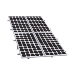 EPCOM POWERLINE Montaje para Panel Solar, Riel de 2200mm para Módulos con Espesor de 35mm, Velocidad de Viento Máx. 136km/h MOD: EPL-GM01-2X2ST