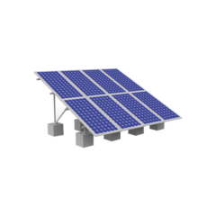 EPCOM POWERLINE Montaje para Panel Solar, Riel de 2100mm para Módulos con Espesor de 40mm, Velocidad de Viento Máx. 151km/h MOD: EPL-GM01-2X4V2